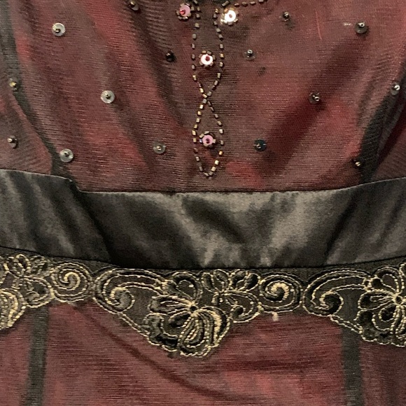 Beautiful Andianna Papell Dress Size 6 petite - Picture 10 of 16